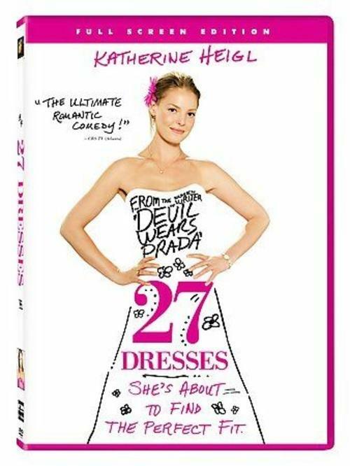 27 Dresses (DVD, 2008, Full Screen) NEW