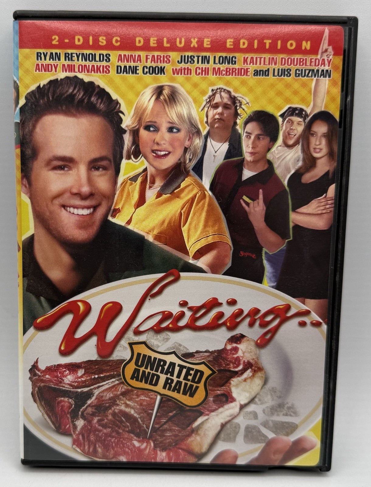 Waiting DVD Widescreen Two-Disc Deluxe Edition Unrated Ryan Reynolds 2005