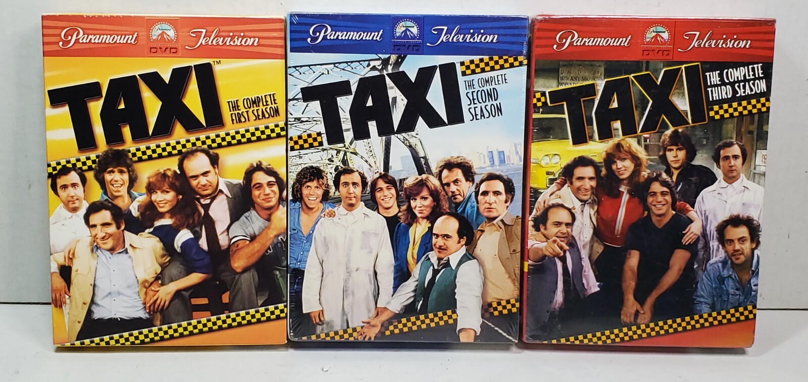 Taxi TV Series Season 1, 2, 3 Complete DVD Season – 2 & 3 Are New Sealed