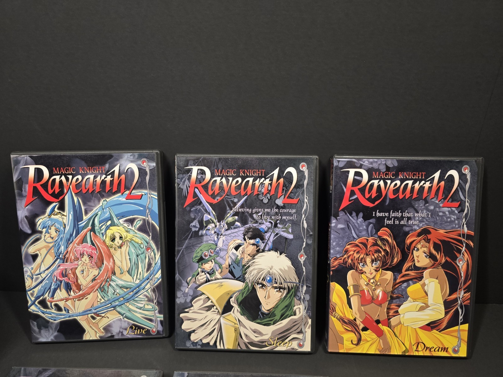 Rayearth2 Magic Knight DVD Memorial Box 2 TESTED FREE SHIPP