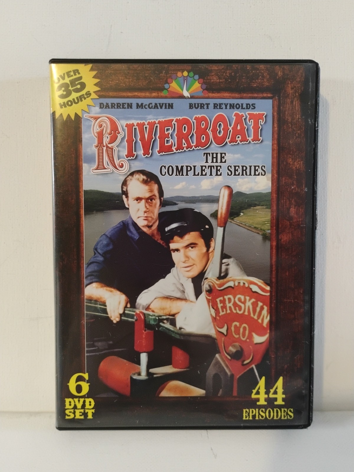 Riverboat: The Complete Series – 44 Episodes DVDs Burt Reynolds Darren Macgavin
