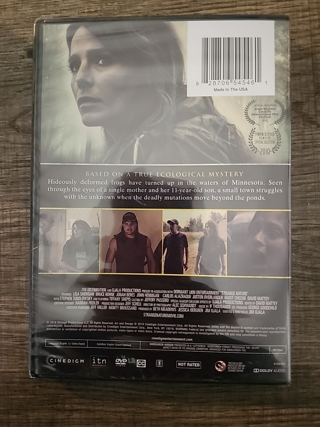 *BRAND NEW* Jim Ojala’s Strange Nature (DVD) Lisa Sheridan Bruce Bohne