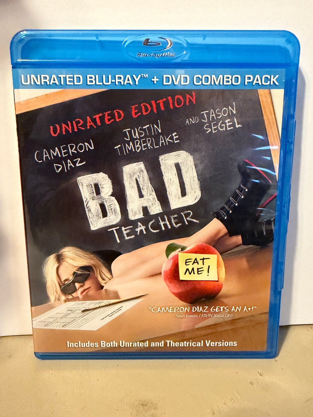 Bad Teacher (Blu-ray, 2011) LIKE NEW!