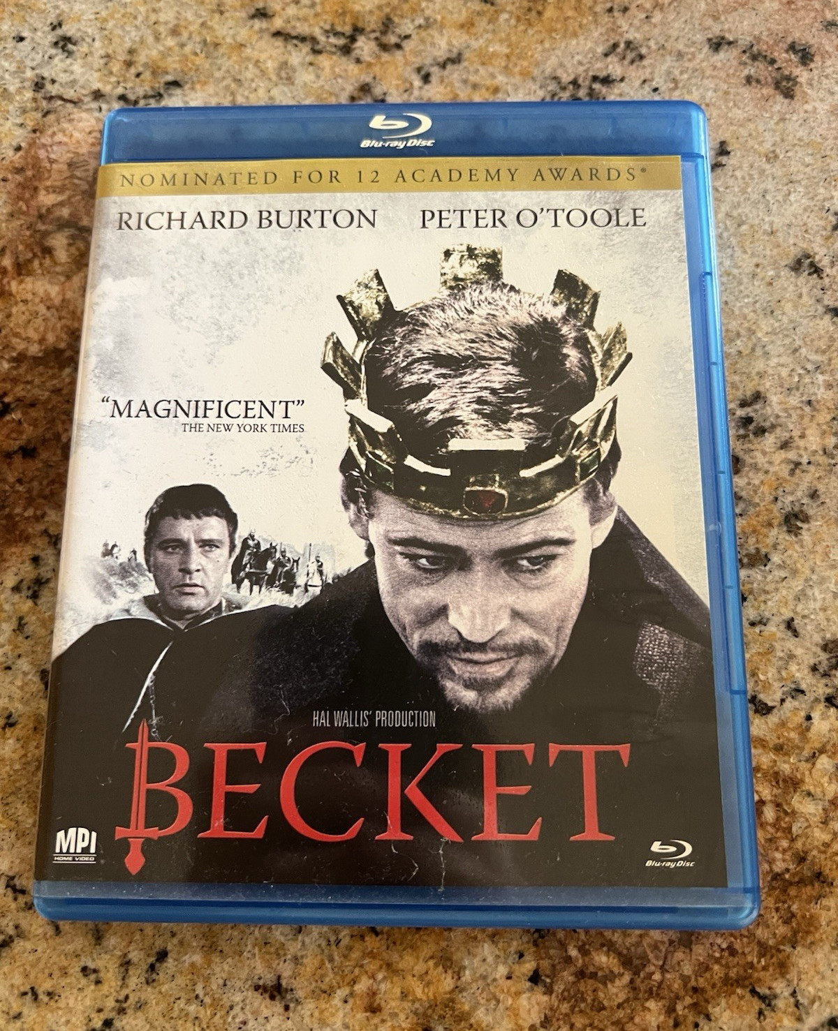 MPI Home Video Becket Blu-ray PG-13 Widescreen 150 Min Burton O’Toole