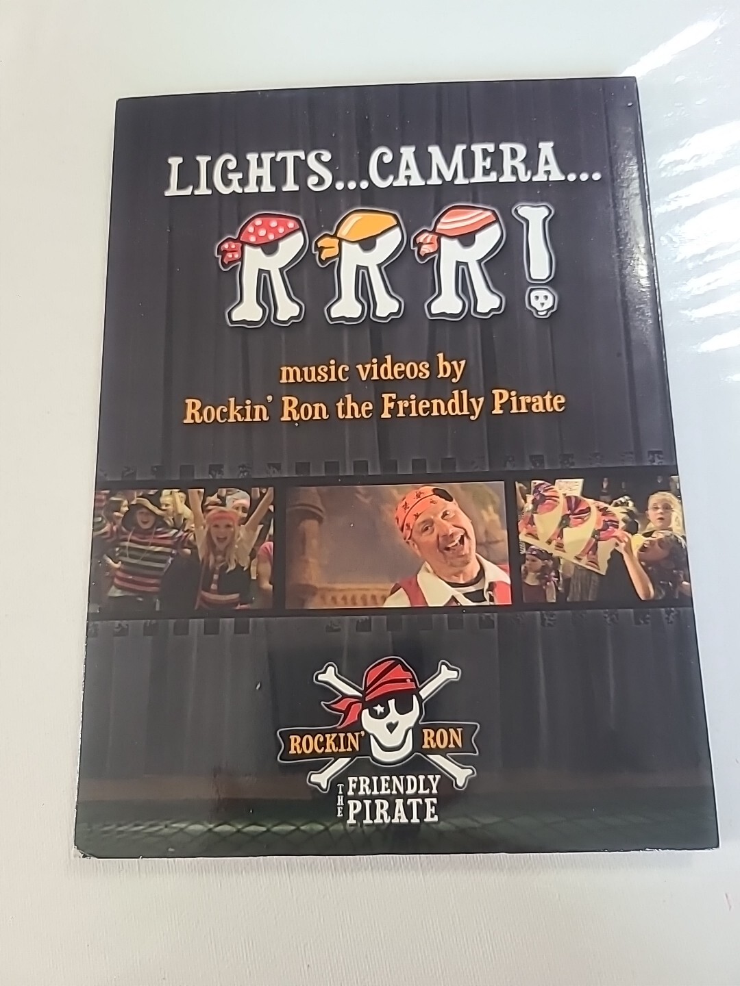 Lights…Camera…RRR! DVD Music Video Rockin’ Ron the Friendly Pirate