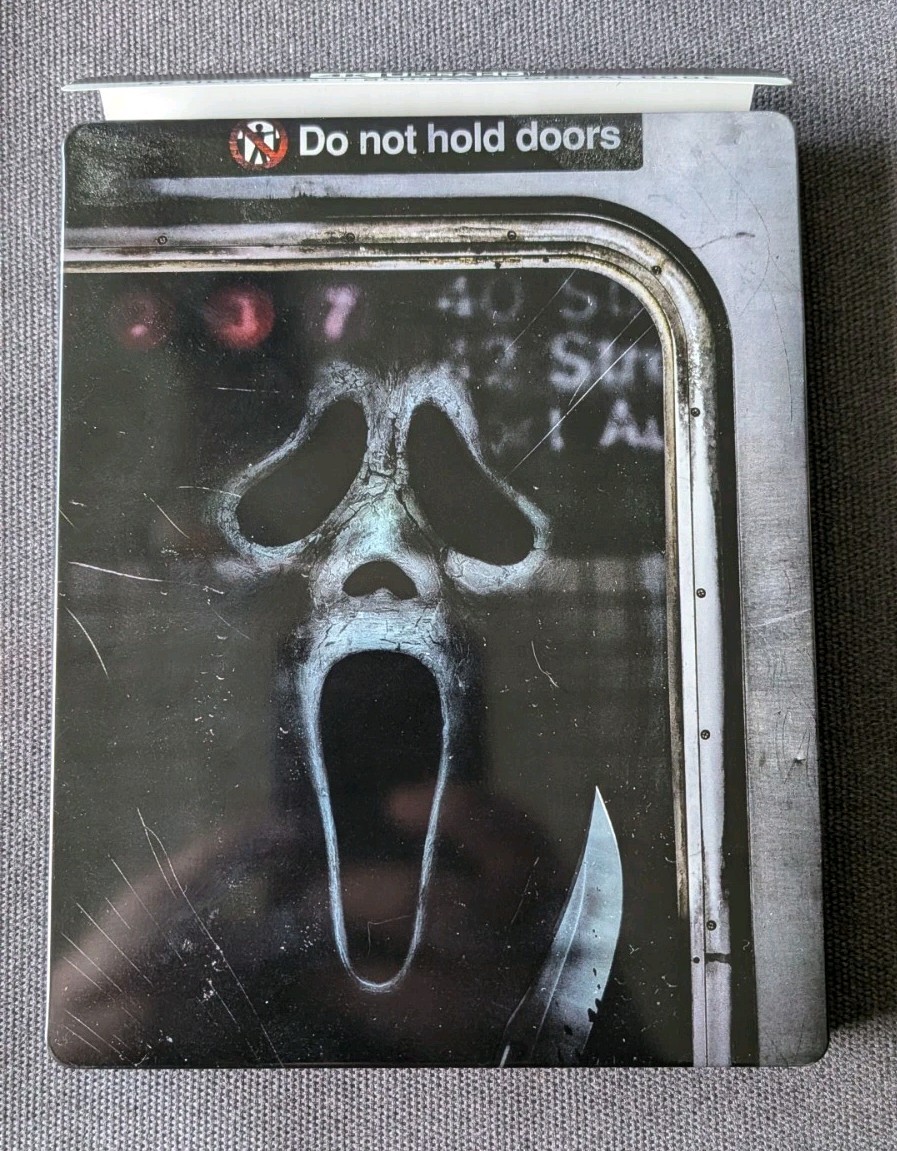 Scream VI 6 (4K UHD + Blu-ray) RARE OOP US Steelbook w/ J-Card No Digital Code