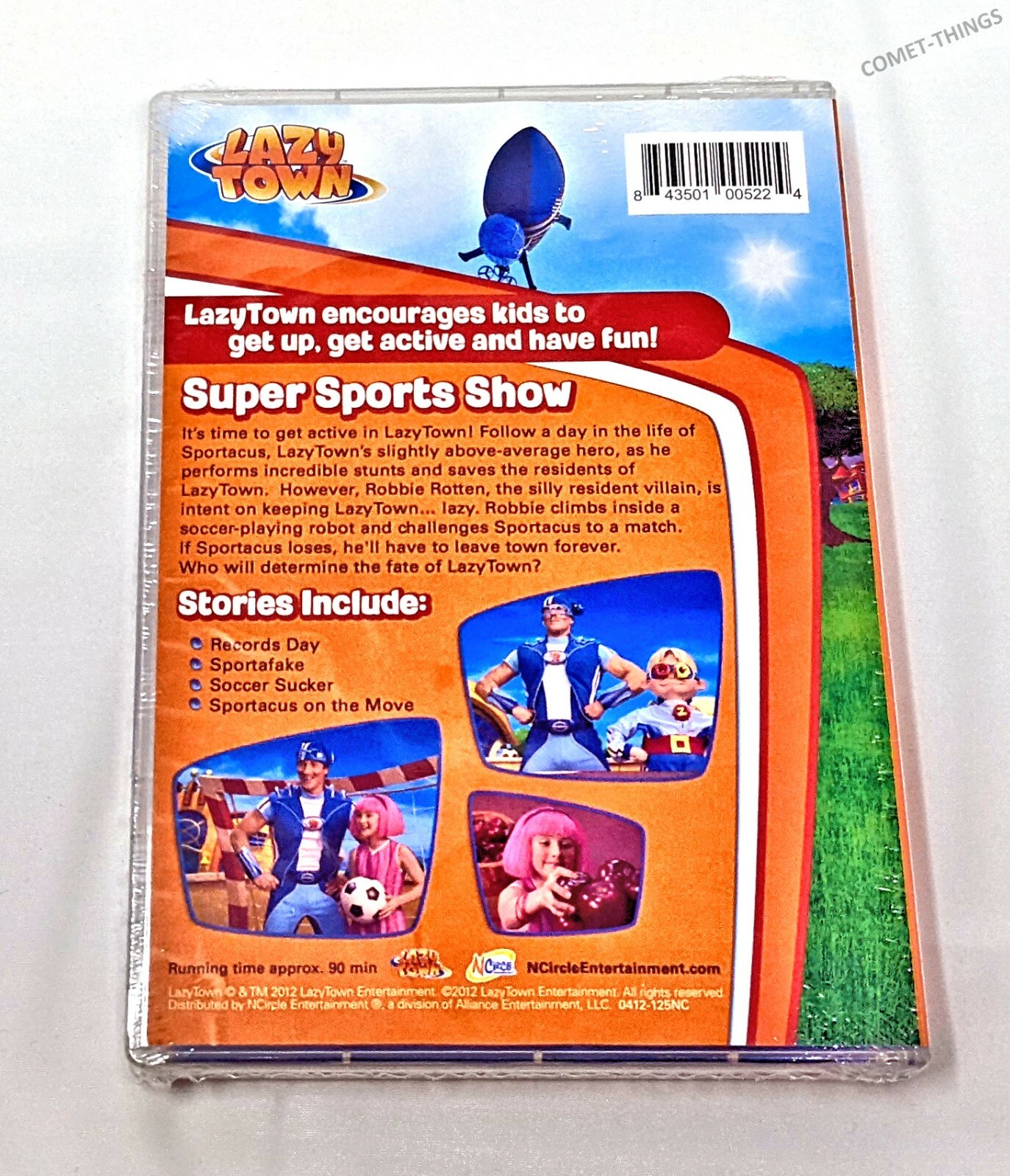 LazyTown : Super Sports Show (DVD, 2012) NEW & SEALED ~ FAMILY & Kids