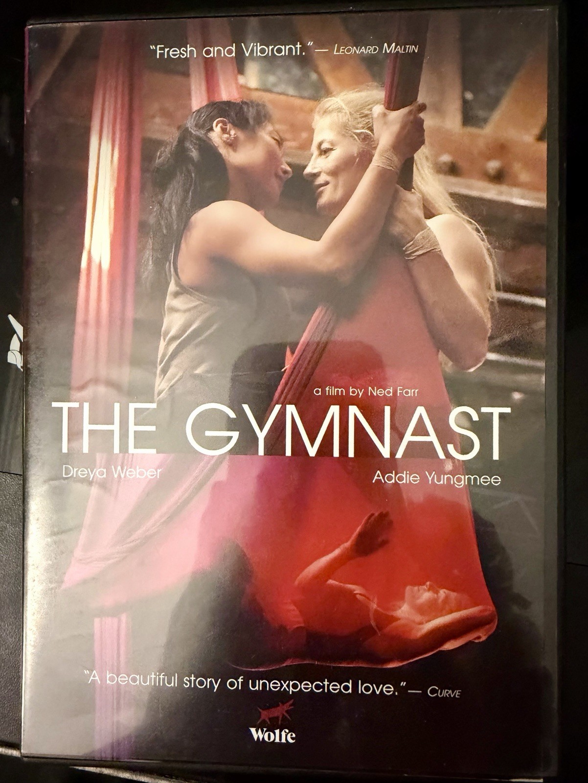 SIGNED BY ACTRESS The Gymnast (DVD, 2007) Wolfe Video Dreya Weber
