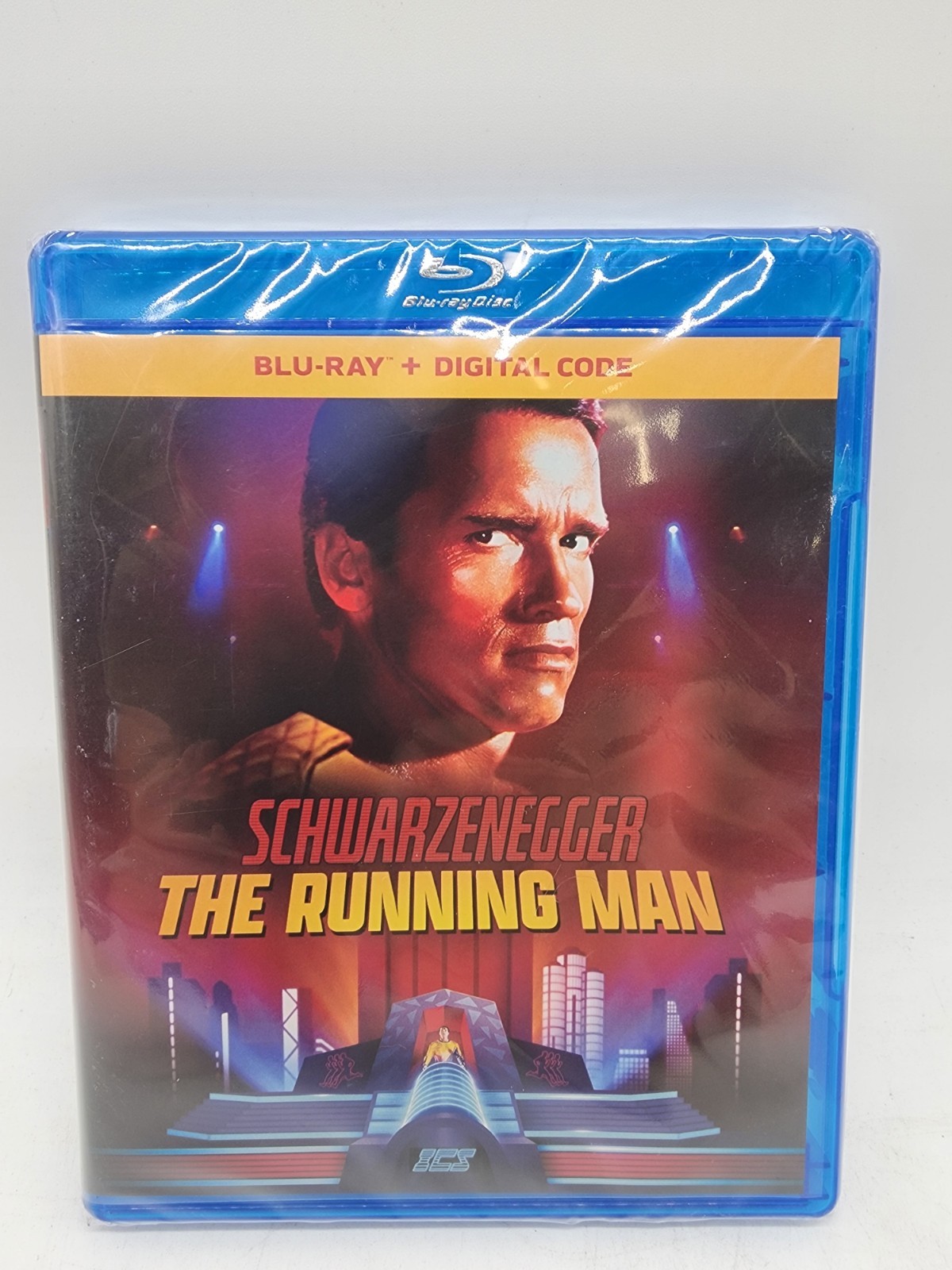 The Running Man Blu-ray + Digital Code Arnold Schwarzenegger 1987 New Sealed