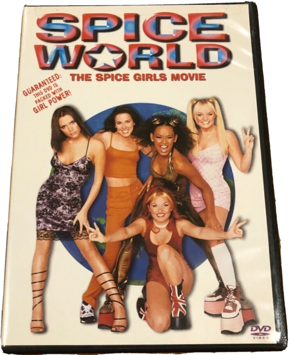 PLAYED ONCE Spice Girls Spice World DVD 2003 Widescreen / Full Screen Release