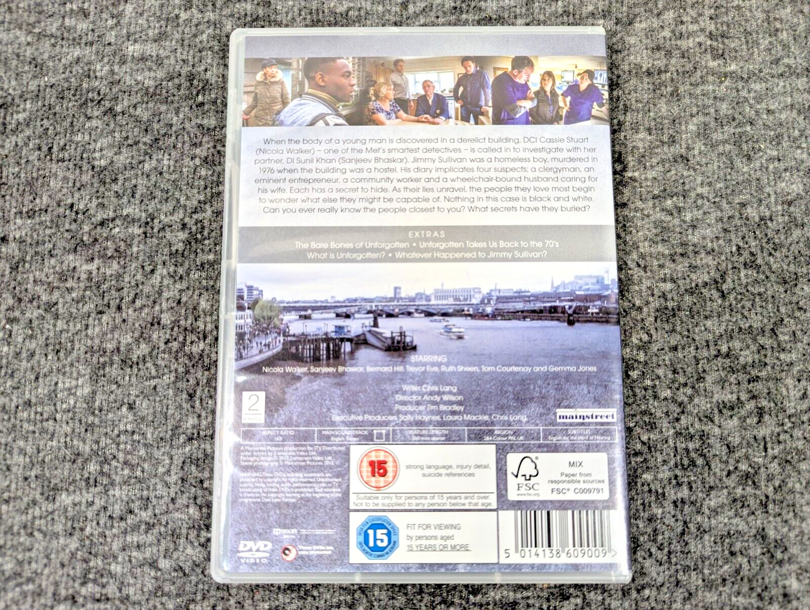 Unforgotten DVD Seasons 1-2 Nicola Walker – Regions 2 & 4 – EUC