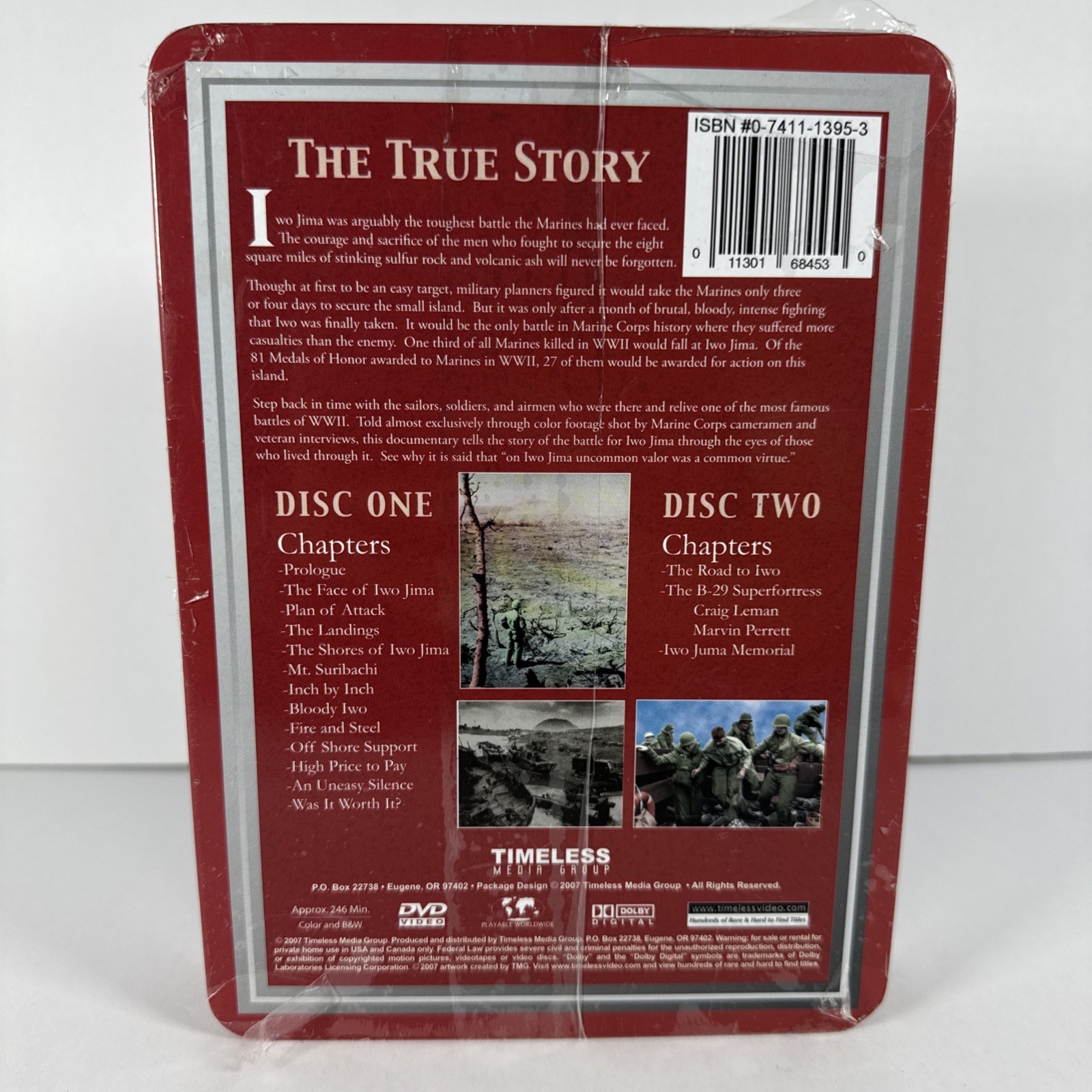 Timeless Media Group Iwo Jima: 36 Days of Hell 2-Disc Tin Case DVD Documentary