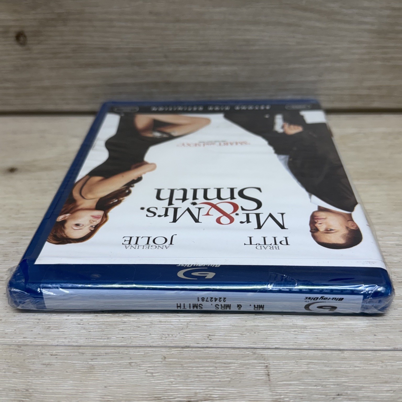 Mr. & Mrs. Smith Blu-ray 2005 Brad Pitt Angelina Jolie Doug Liman Action Comedy