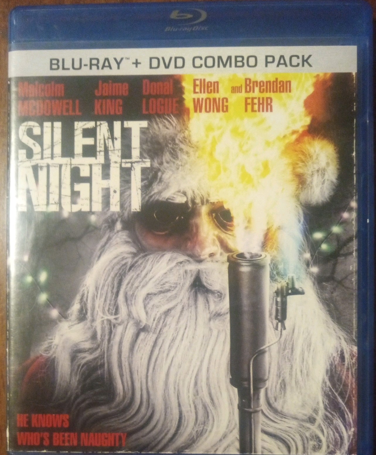Silent Night (Anchor Bay 2012) Horror Christmas Blu-Ray And DVD Combo Pack