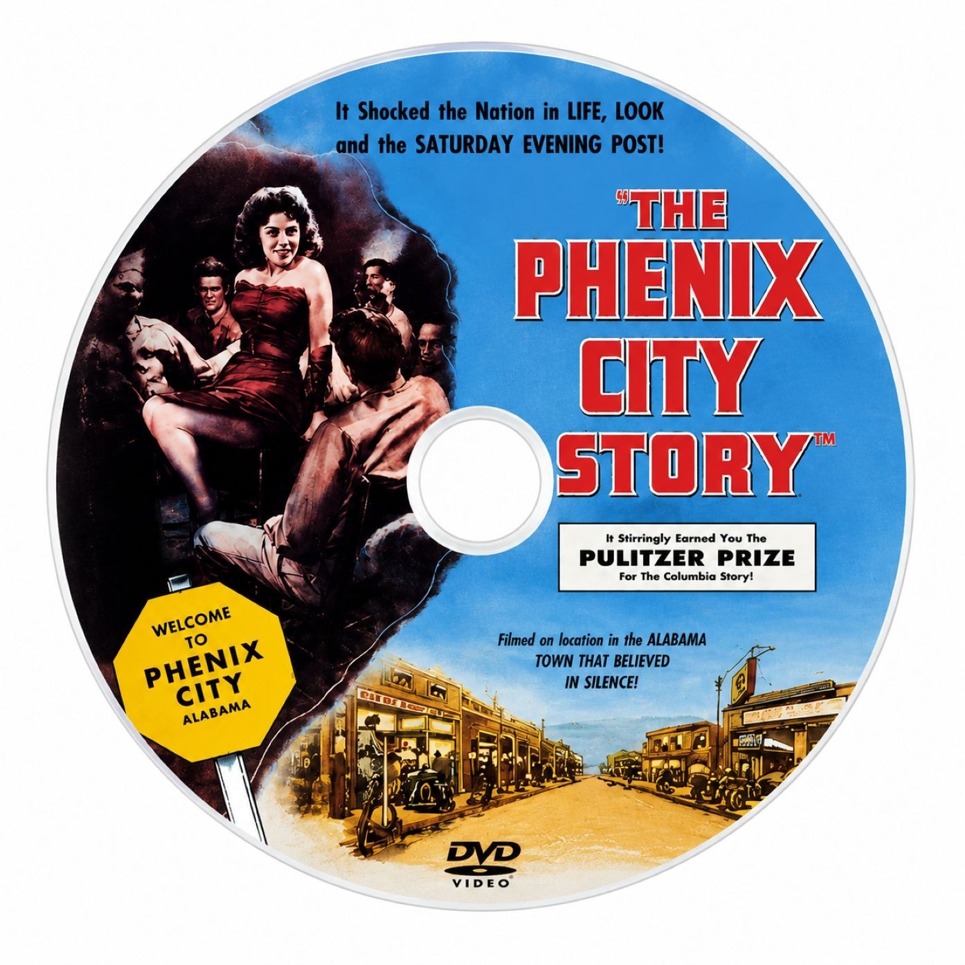 The Phenix City Story 1955 Rare Crime Drama DVD With Cover Art