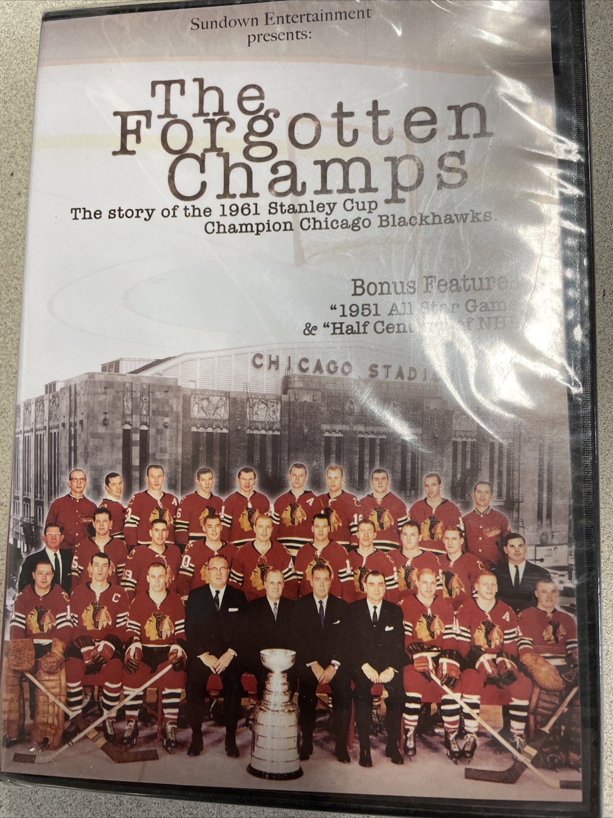 Brand new, Forgotten Champs (DVD, 2007) 1961 Chicago Blackhawks