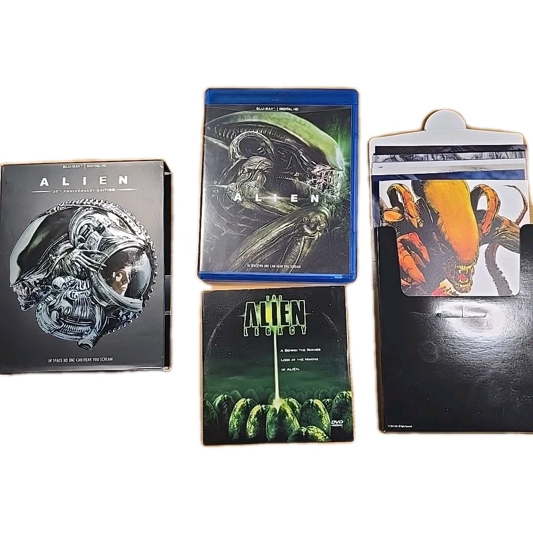 Alien: 35th Anniversary Edition (Blu-ray) w/ Comic & Art Cards New (Other) OOP