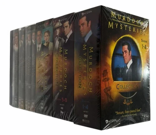 MURDOCH MYSTERIES: The Complete Series Seasons 1-18 + 3 Movies New