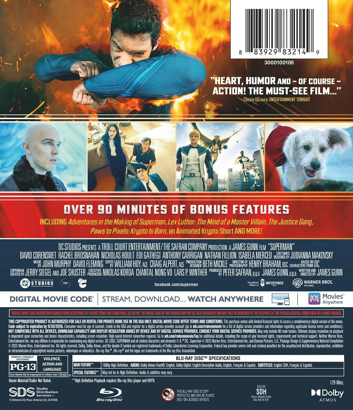 Superman Blu-ray NEW