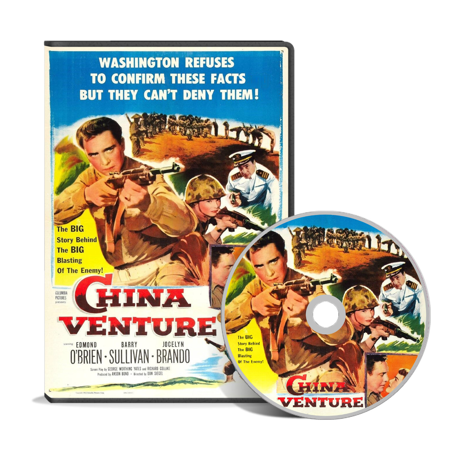China Venture (1953) Adventure, Drama, War DVD