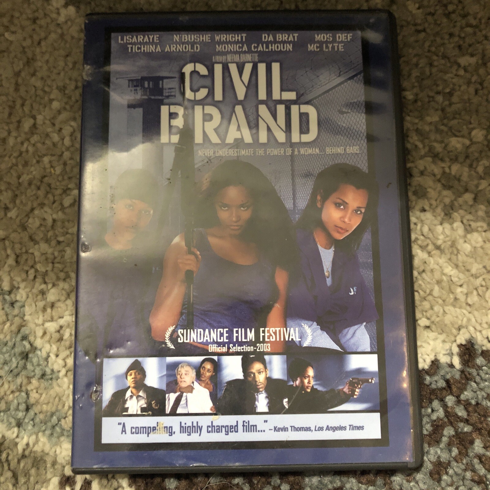 Civil Brand (DVD, 2002) Sundance LisaRaye Black Prison Drama R 81 Minutes