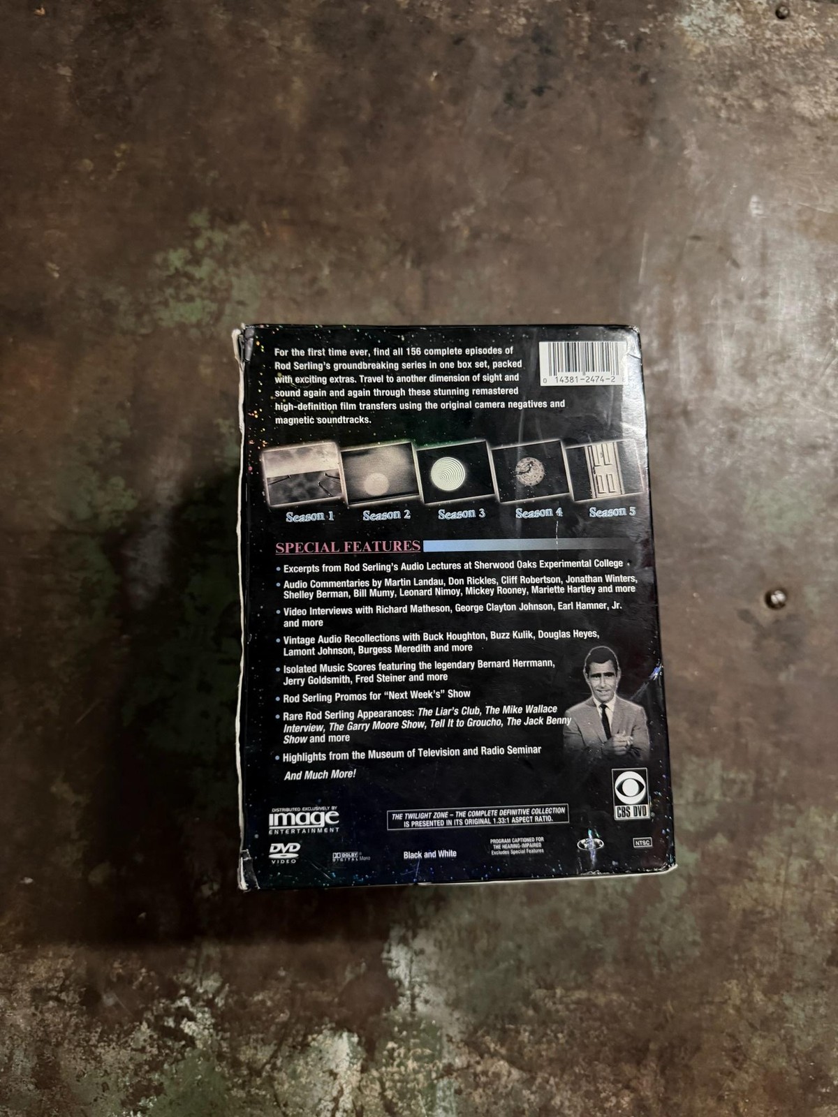 The Twilight Zone Definitive Complete Collection 28 Disc Box Set
