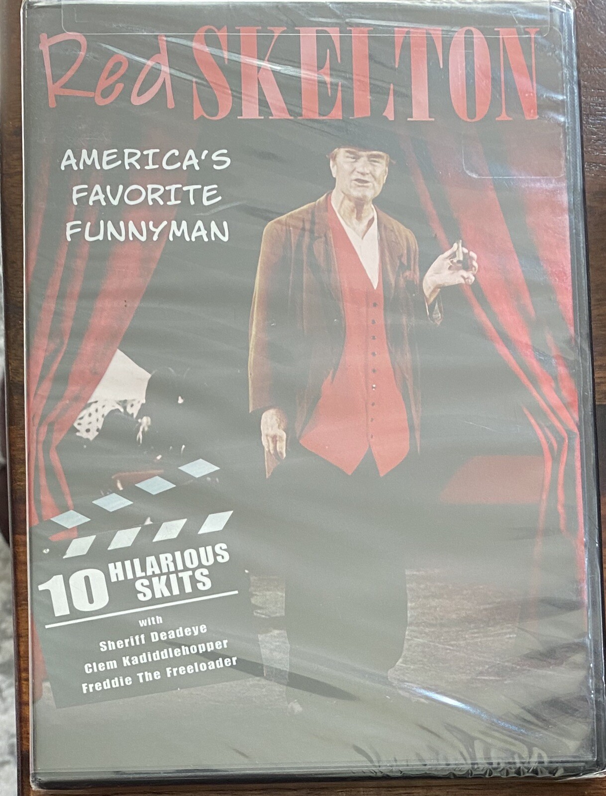RED SKELETON : America’s Favorite Funnyman ; 138 Min of Comedy BRAND NEW DVD FS