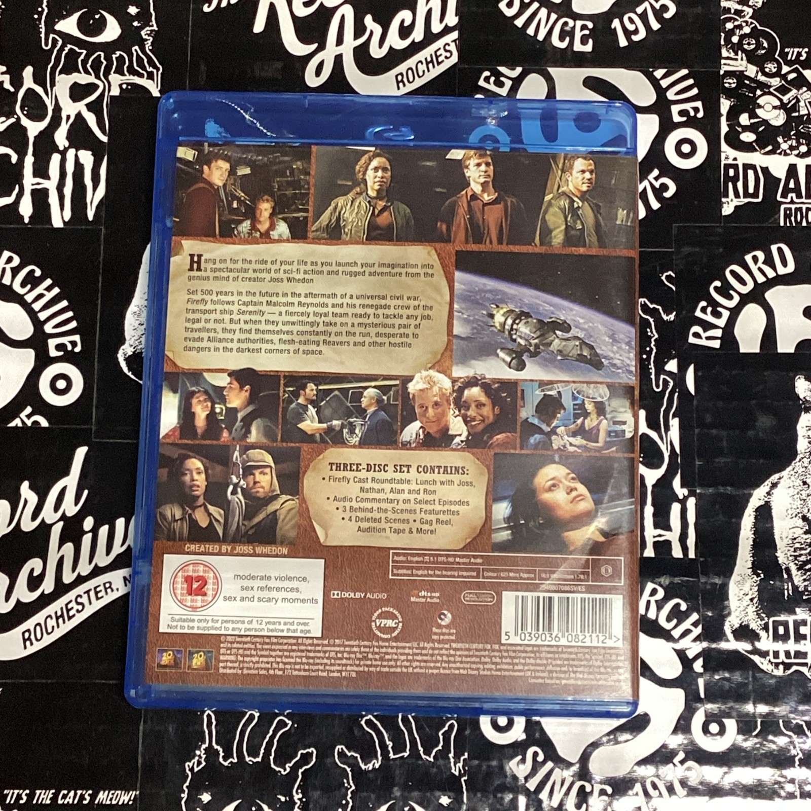 Firefly: The Complete Series [Blu-ray] Sci-Fi TV Show REGION B