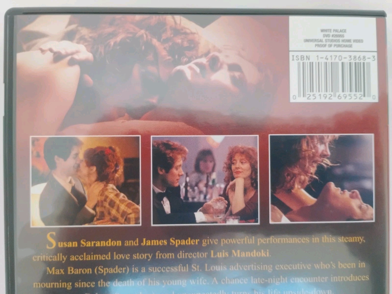 White Palace Susan Sarandon James Spader Pre-owned DVD Dolby Widescreen Edition