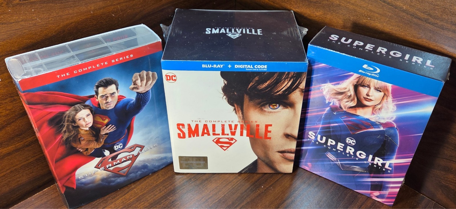 Smallville + Supergirl Series (Blu-ray) + Superman and Lois (DVD) NEW-Free S&H!