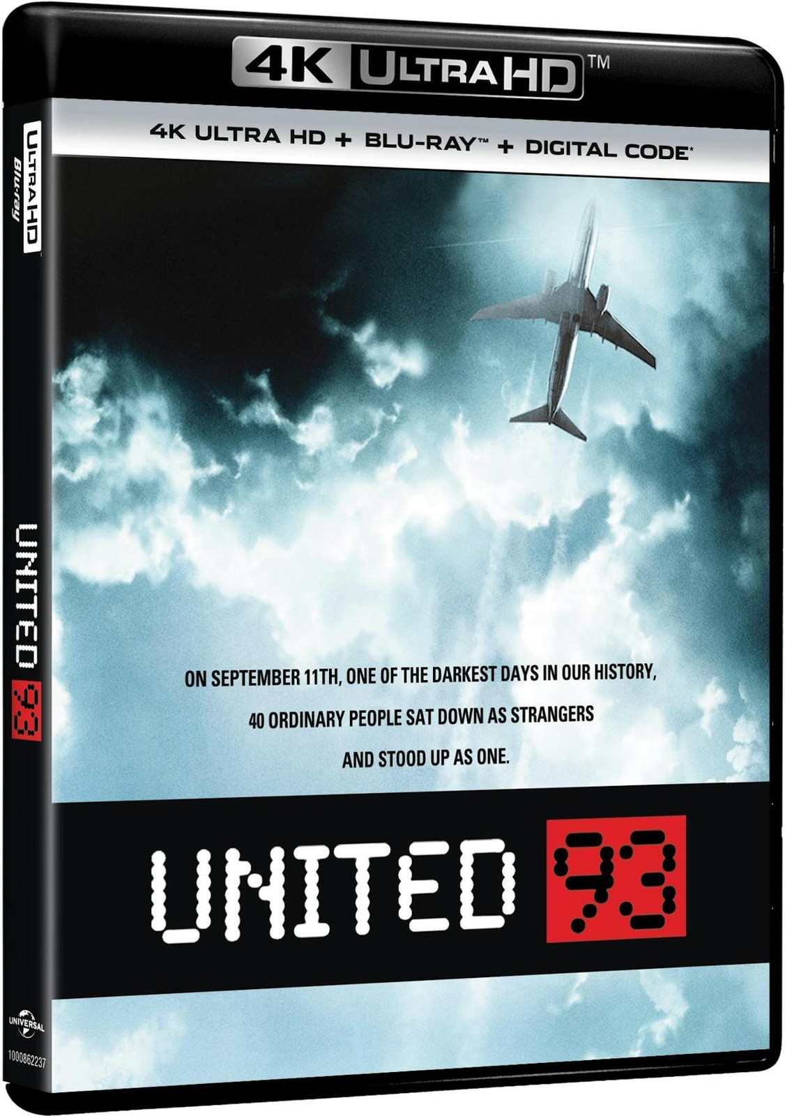 United 93 4K UHD Blu-ray NEW