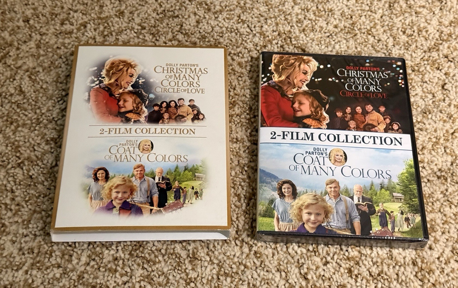 Dolly Parton’s Of Many Colors Coat of Many Colors 2 Films DVD New