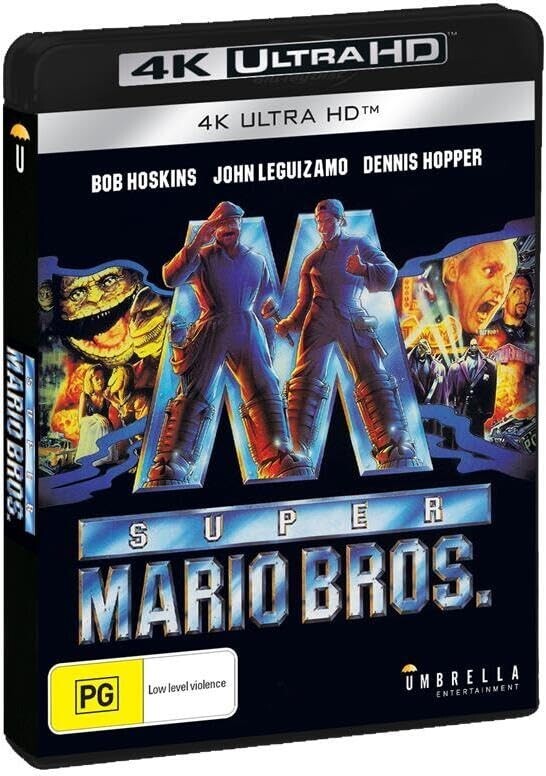 SUPER MARIO BROS (1993) 30th Anniversary Standard Edition 4K UHD Blu-Ray NEW