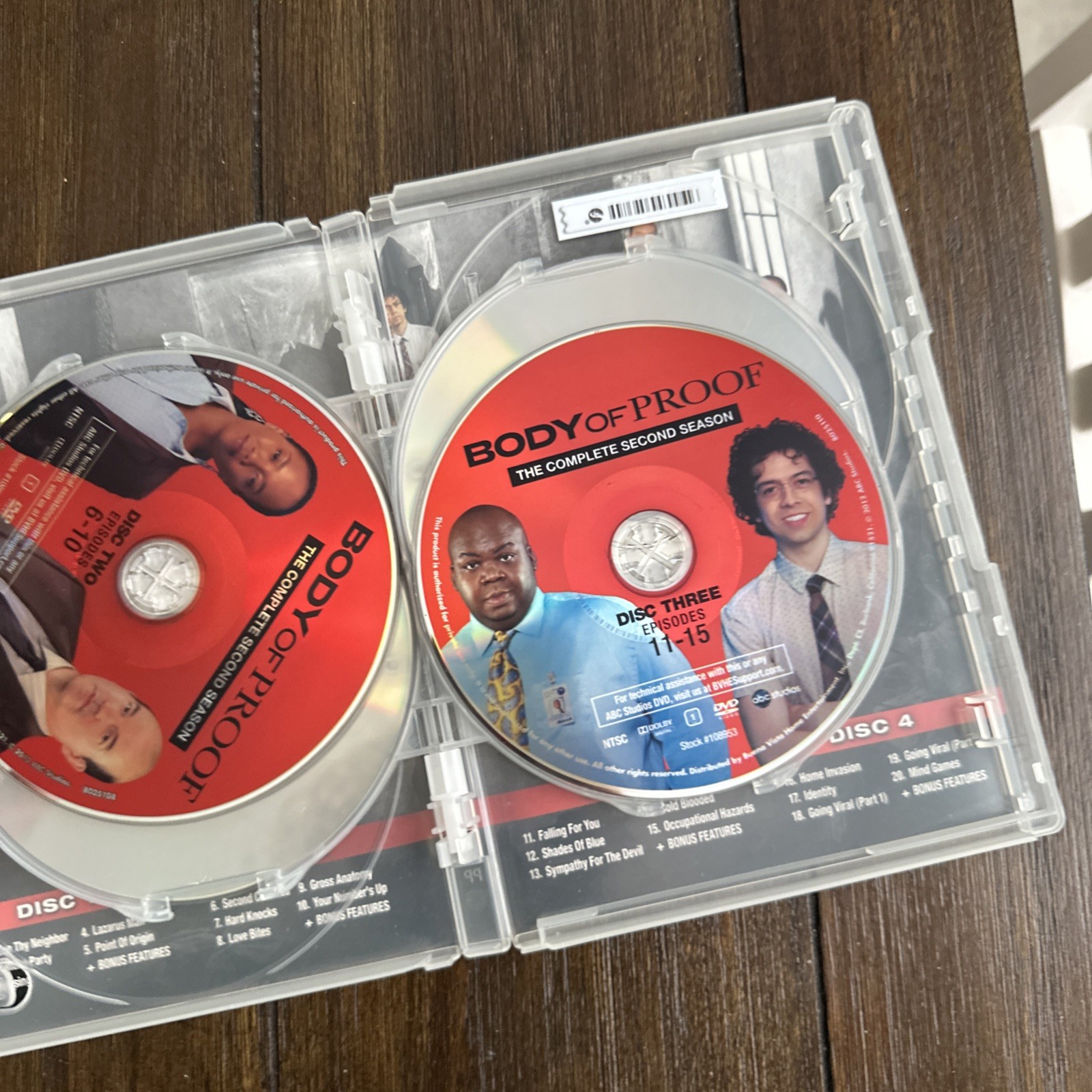 Body of Proof Complete Series Seasons 1 2 3 DVD Lot Dana Delany ABC TV Show