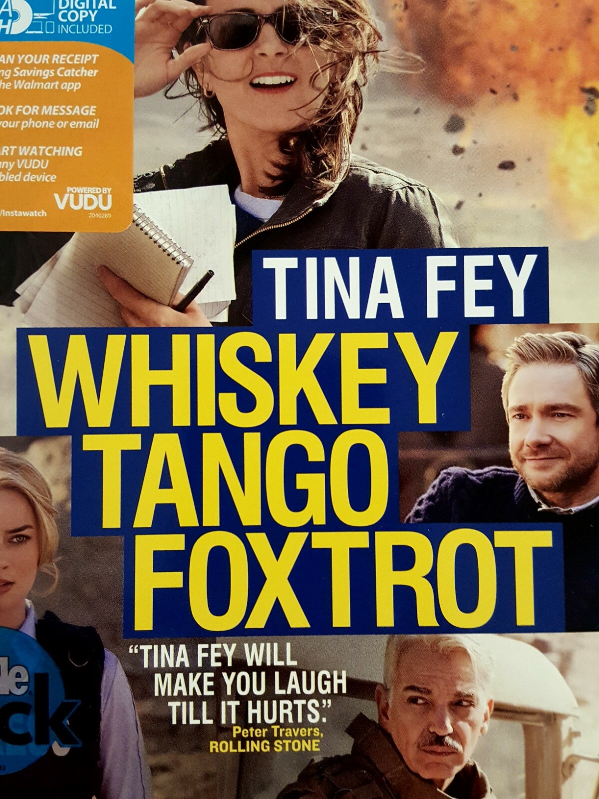 Whiskey Tango Foxtrot (Blu-ray/DVD, 2016, 2-Disc Set)