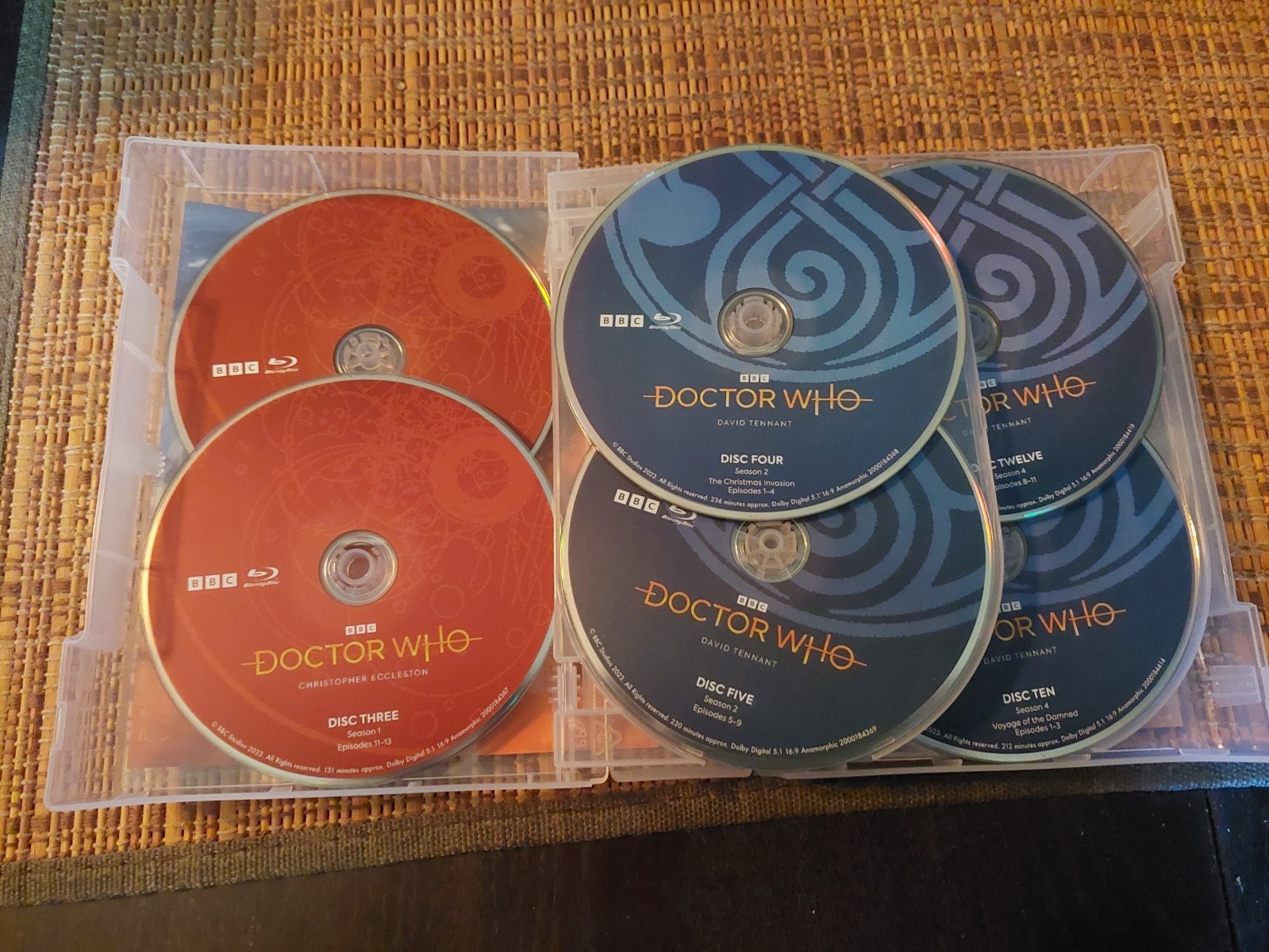 Doctor Who Limited Edition New Who Collector’s Blu Ray Box complete #0803/6000