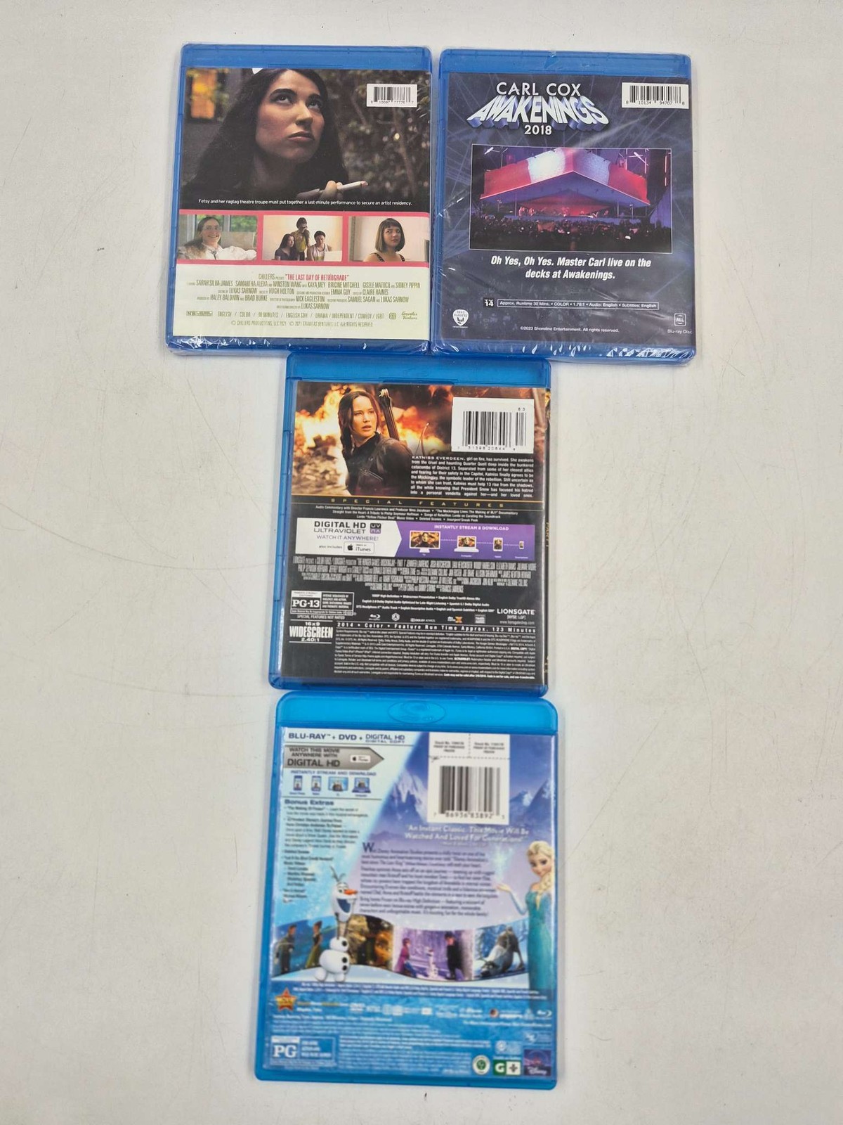 Lot of 40 Blu-ray & DVD Movies Action Sci-Fi Comedy Drama Mixed Condition Used