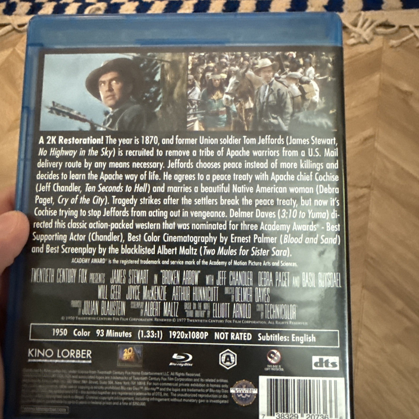 Broken Arrow (Blu-ray, 1950)