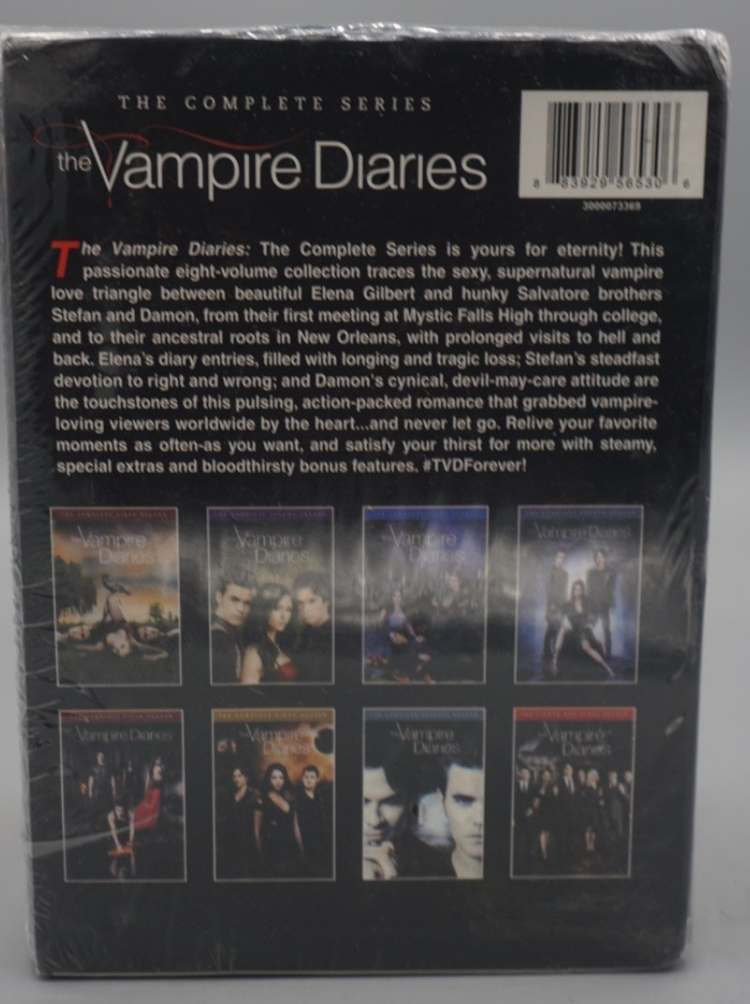 The Vampire Diaries The Complete Series Seasons 1-8 DVD 38-Disc Box Set New