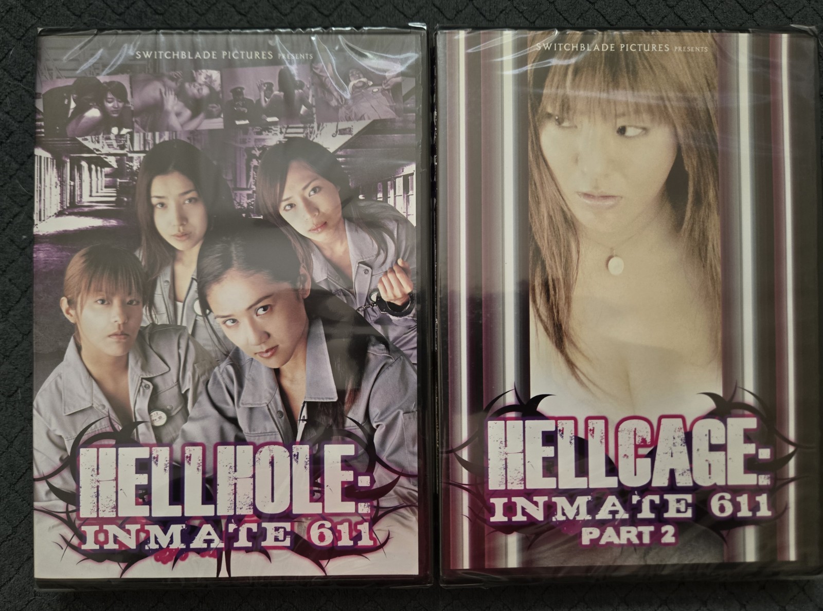 Hellhole: Inmate 611 + Hellcage Inmate 611 Part 2 DVD ***NEW***OOP***