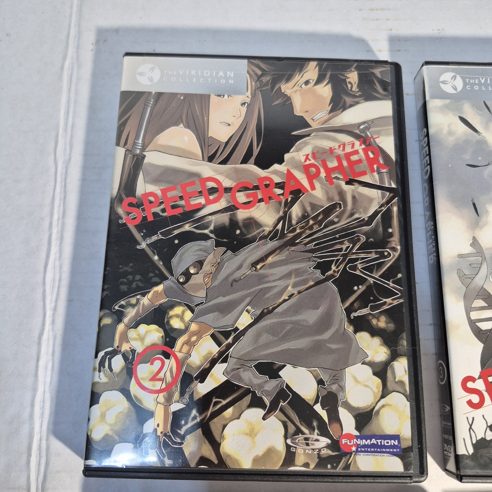 Speed Grapher The Viridian Collection Anime DVD Lot Volumes 2-6