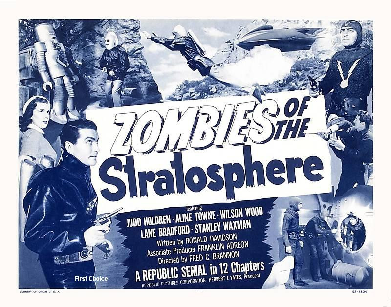 Zombies of the Stratosphere – Cliffhanger Serial Movie DVD Judd Holdren