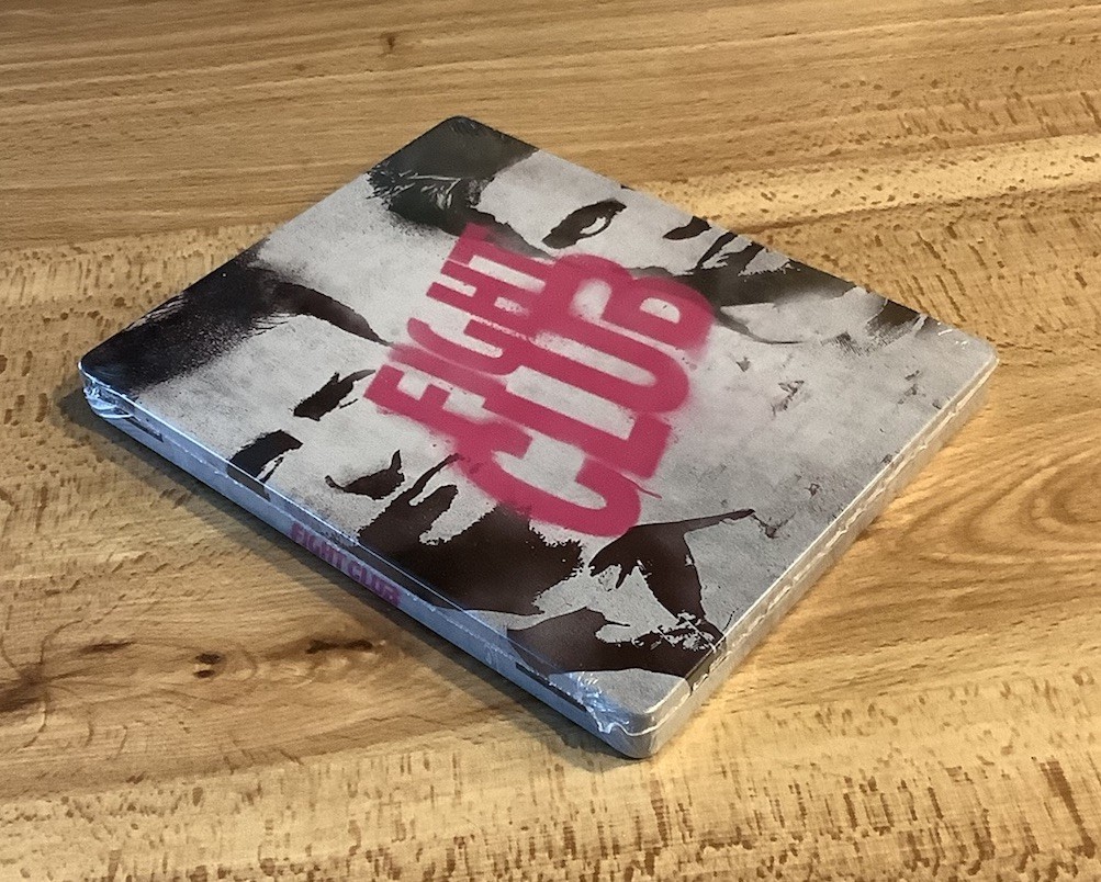 FIGHT CLUB (Blu Ray) STEELBOOK Brad Pitt Edward Norton David Fincher