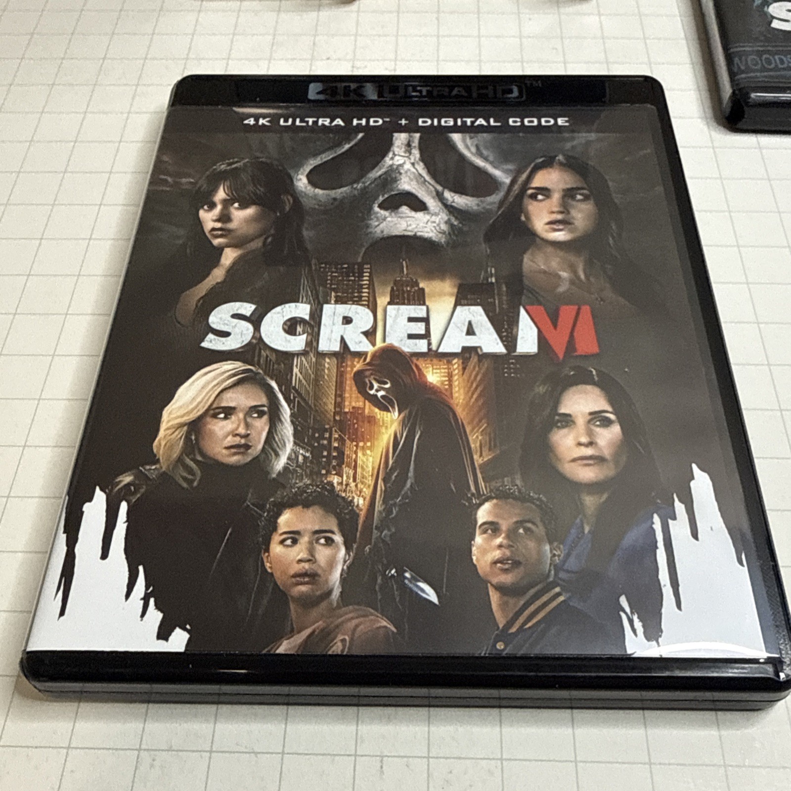 Scream VI + Scream (2022) 2-Movies. (4KUHD) w/slipcover. Preowned. NO Digital.