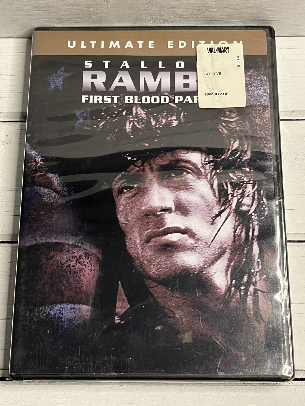 Rambo: First Blood Part II DVD 1985 Sylvester Stallone George P Cosmatos Sealed