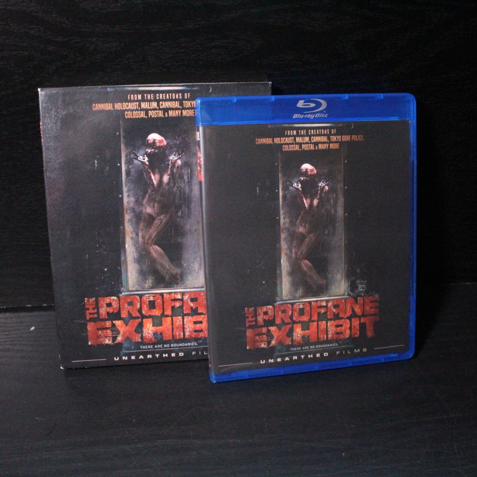 The Profane Exhibit [New Blu-ray] UNEARTHED FILMs USED With Slipcover