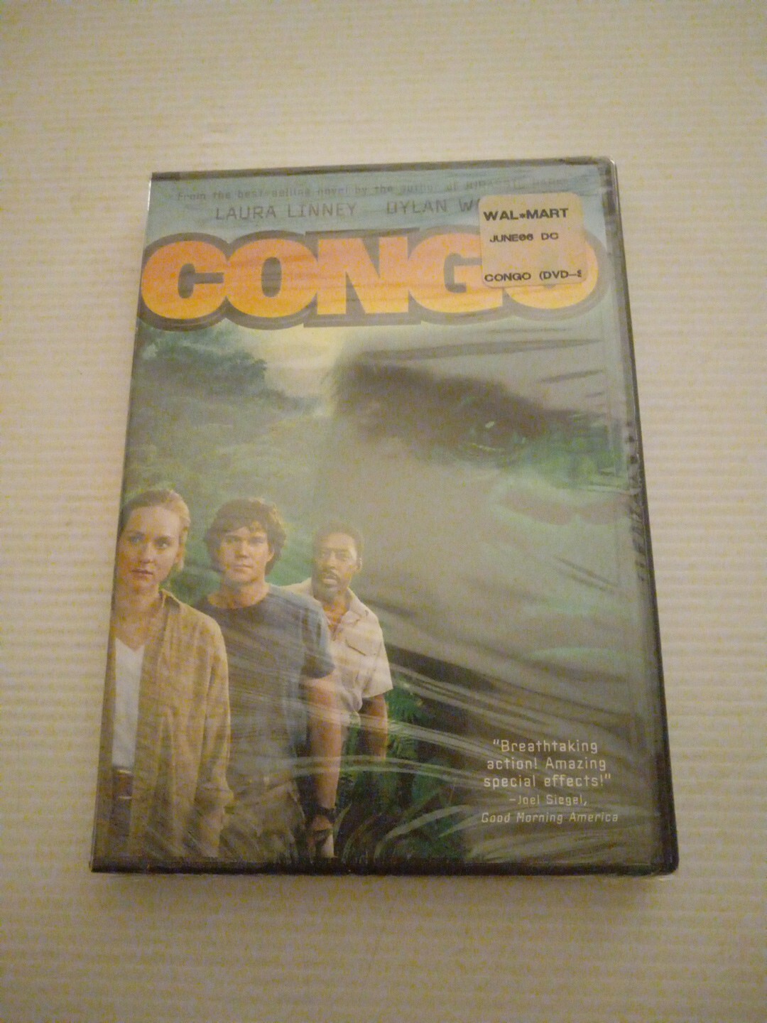 Congo (DVD, 1995, Sci-Fi) ~Dylan Walsh, Tim Curry, Laura Linney ~New Sealed