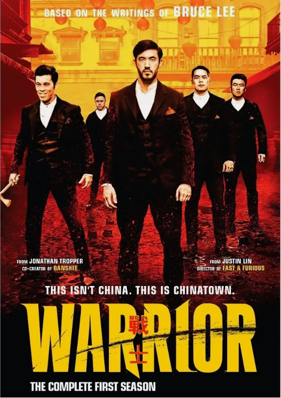 Warrior TV Series DVD Full Season 1 2 3 Martial Arts Full HD All Region Free