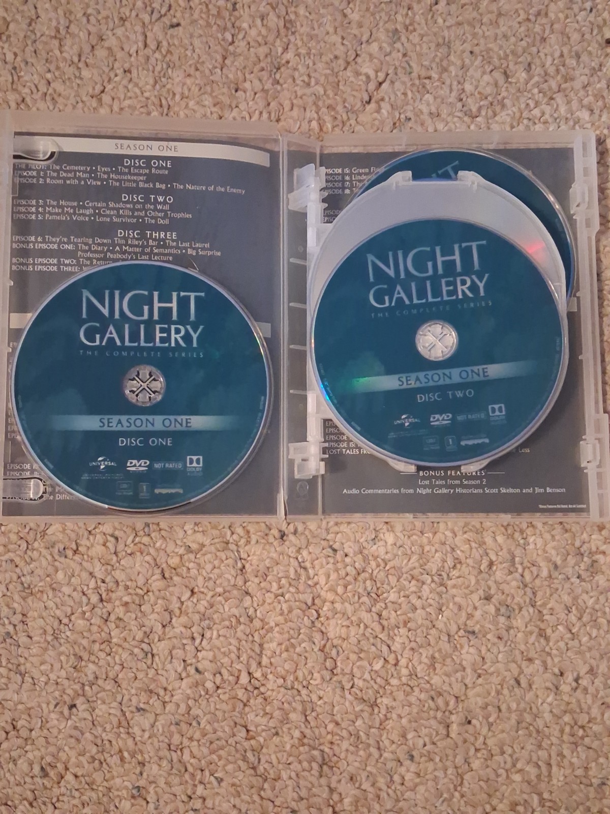 The Twilight Zone: The Complete Series 24 Blu-Ray Set & Night Gallery DVD Set