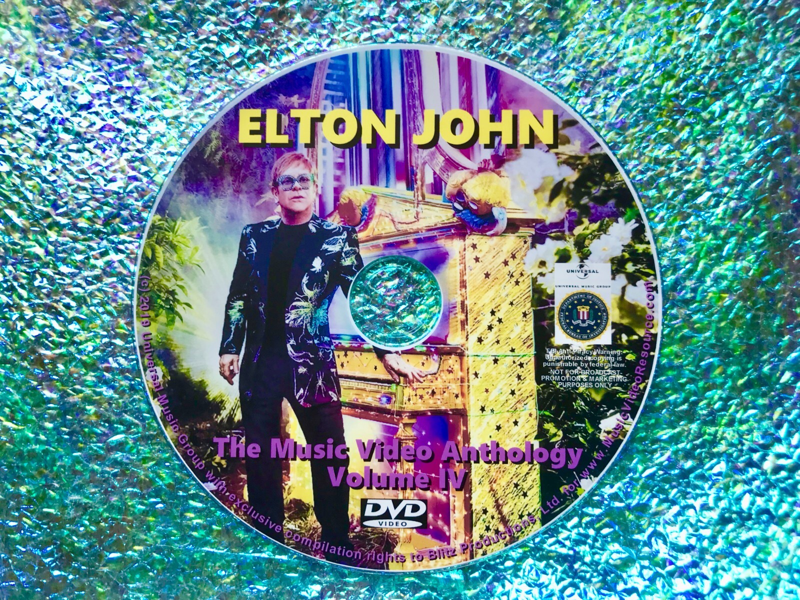 ELTON JOHN The Music Video Anthology 1969 to 2021 7 DVD Set 189 MUSIC VIDEOS